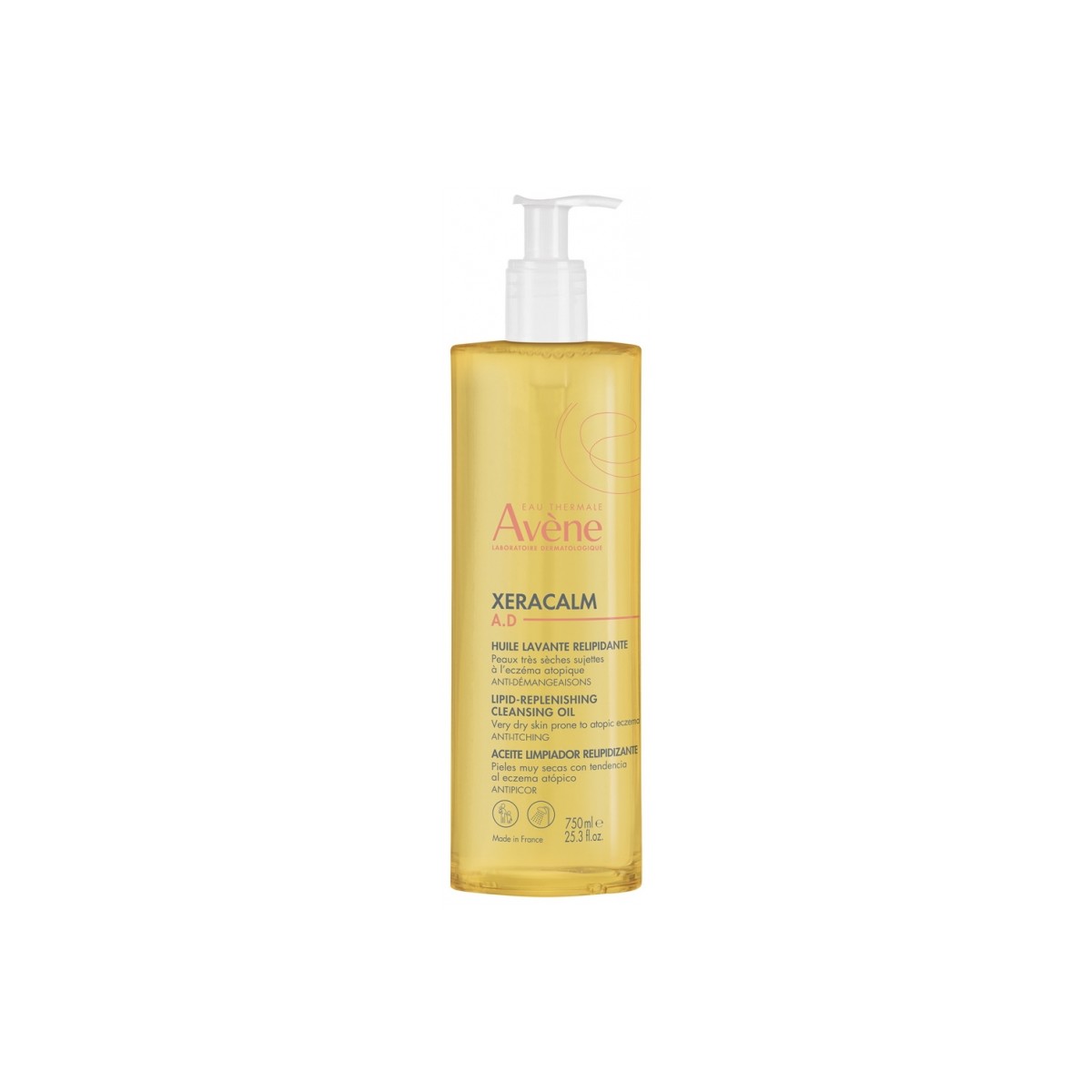 AVENE XERACALM A.D. ACEITE LIMPIADOR RELIPIZANTE