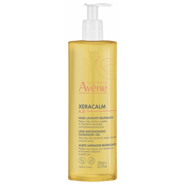 AVENE XERACALM A.D. ACEITE LIMPIADOR RELIPIZANTE