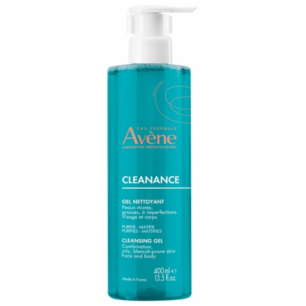 AVENE CLEANANCE GEL LIMPIADOR 1 ENVASE 400 ML