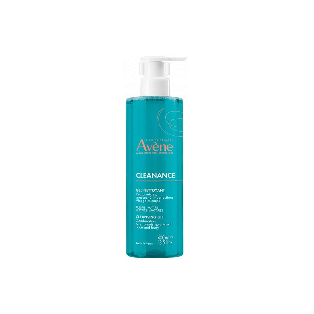 AVENE CLEANANCE GEL LIMPIADOR 1 ENVASE 400 ML