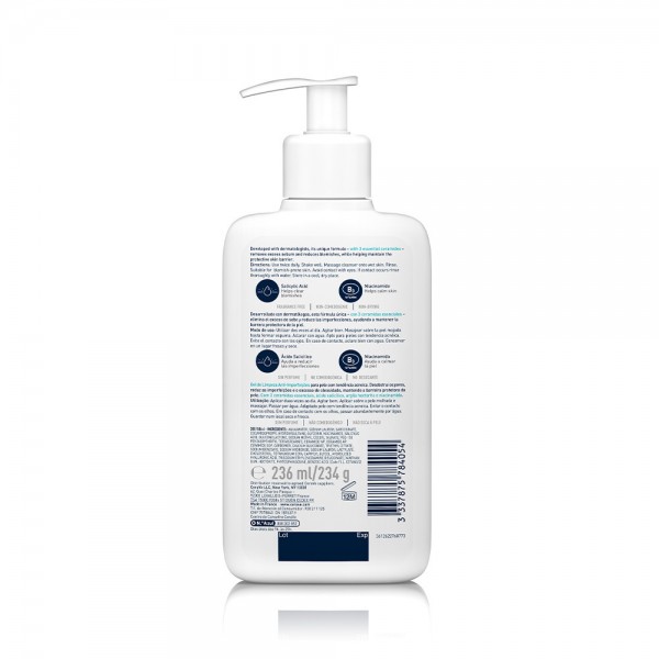 LIMPIADOR CONTROL IMPERFECCIONES CERAVE 473ML