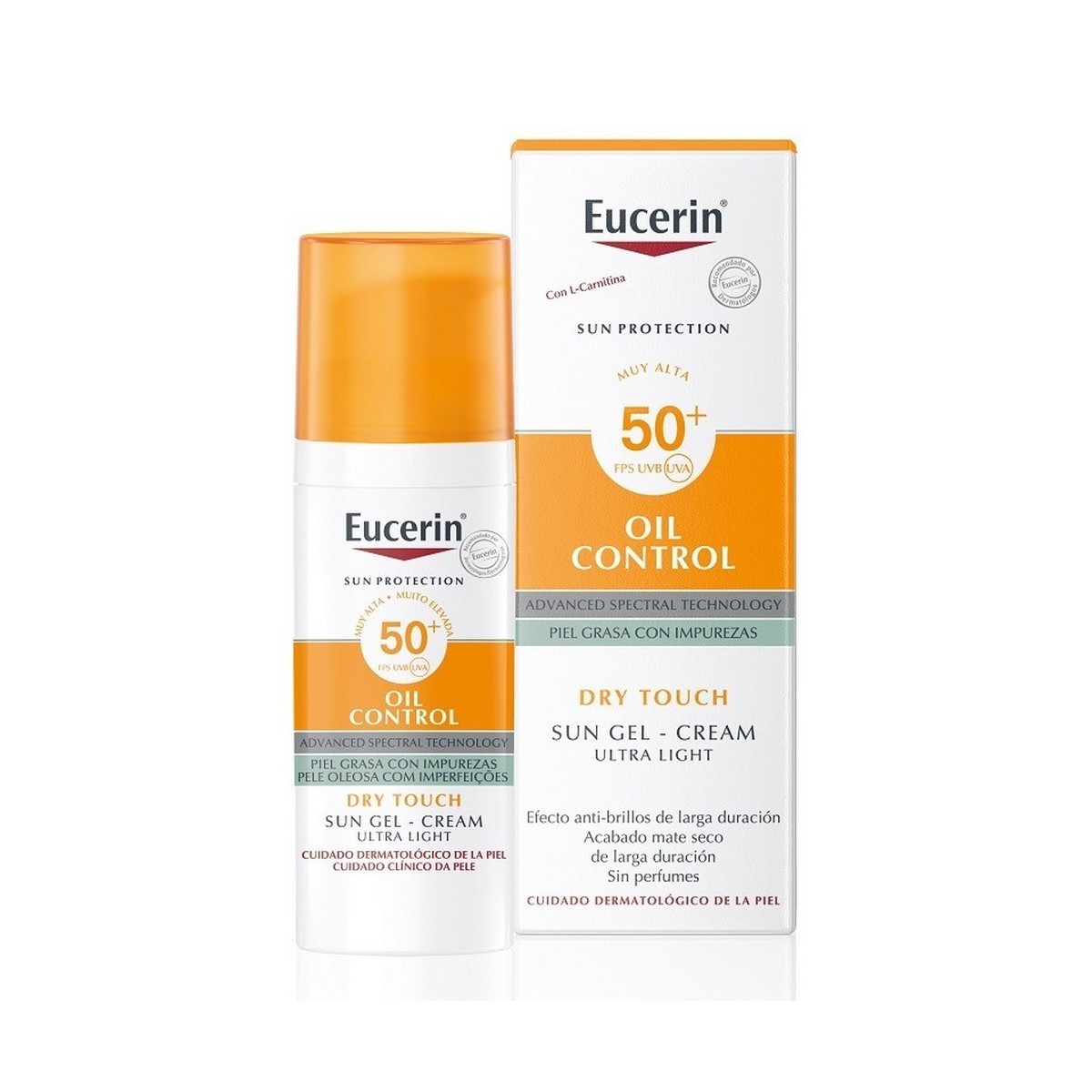 EUCERIN OIL CONTROL DRY TOUCH GEL CREAM SPF 50...
