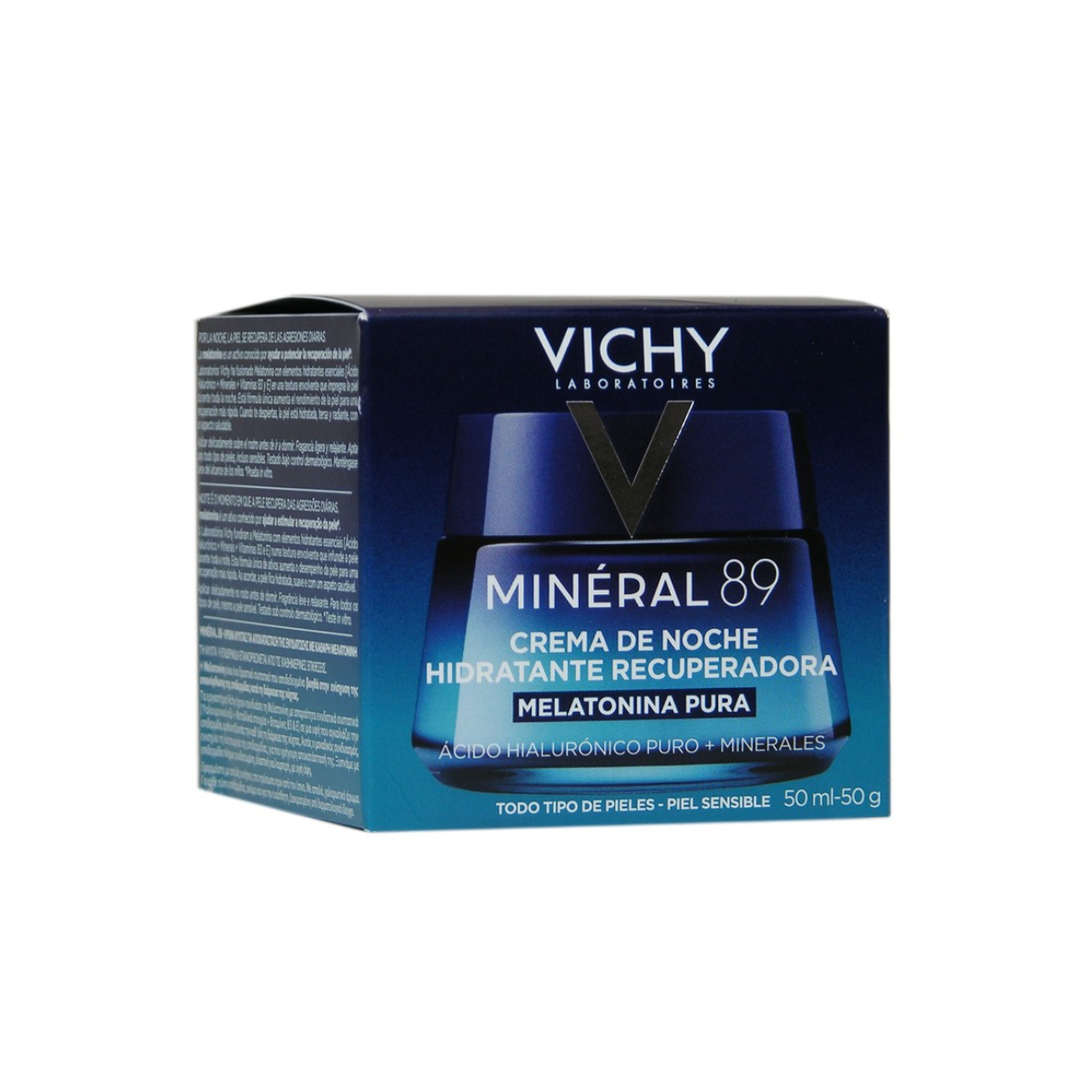 VICHY CREMA NOCHE HIDRATANTE MELATONINA PURA 1...