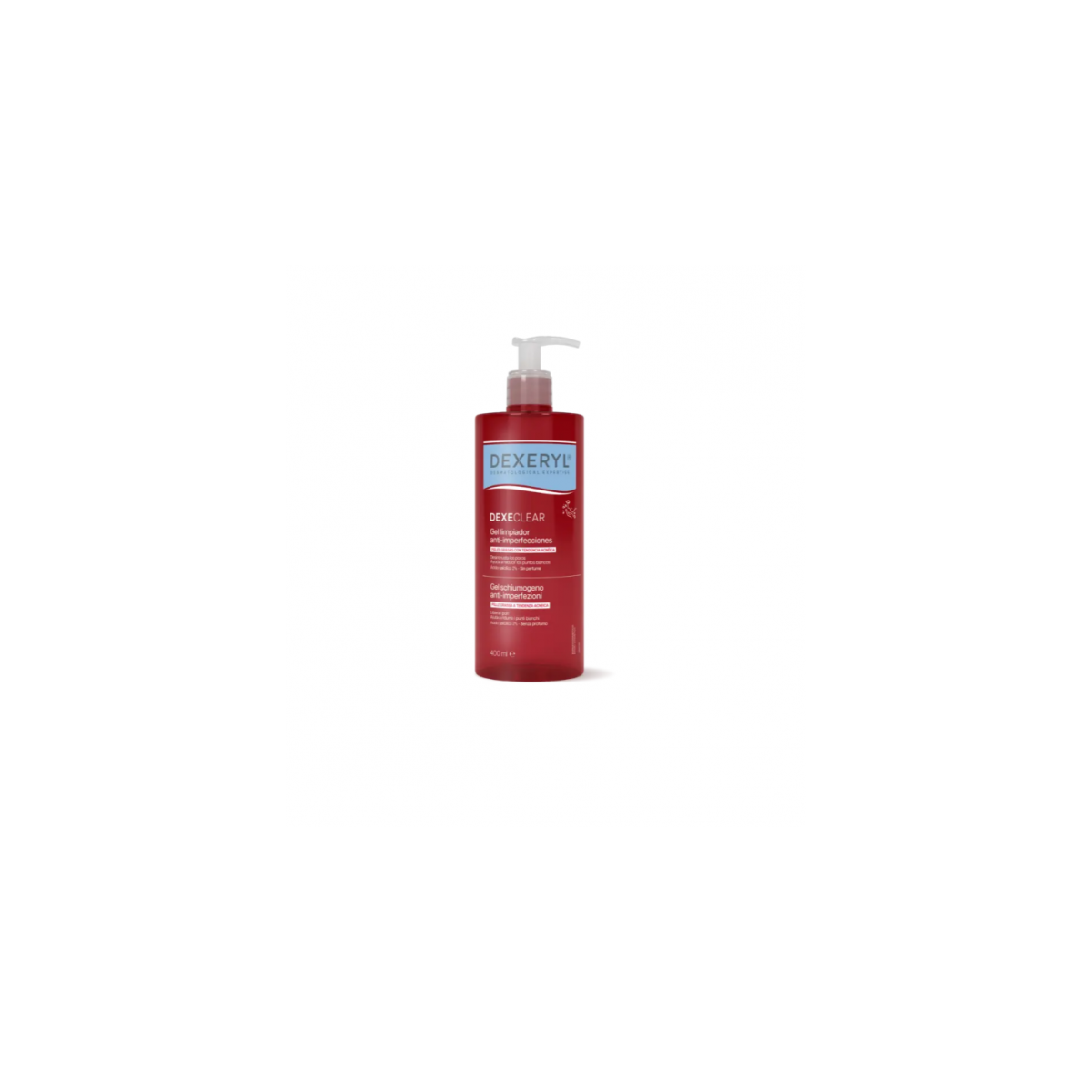 DEXECLEAR Gel limpiador anti-imperfecciones 400ML