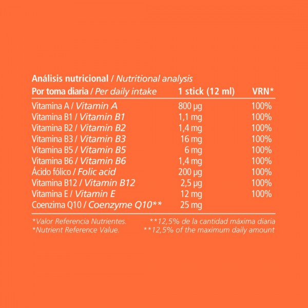 ENERGYVITA® Multivitamínico Concentrado 30 sticks 2