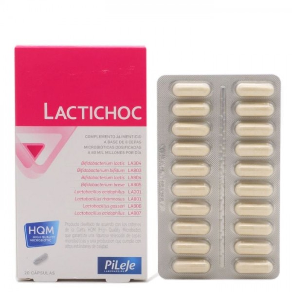 LACTICHOC 20 CAPSULAS