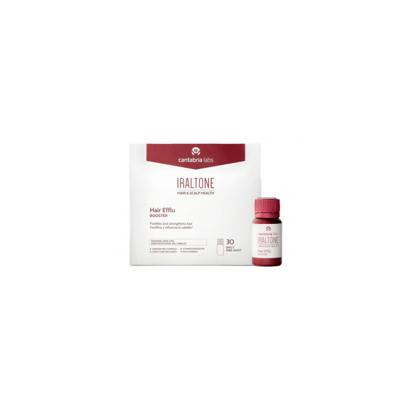IRALTONE HAIR EFFLU BOOSTER 30 VIALES 15 ML