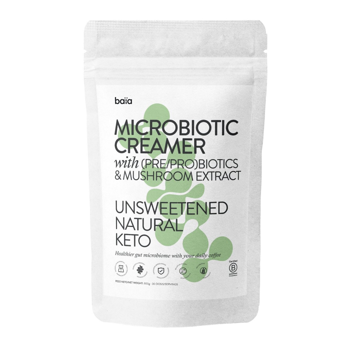 BAÏA Microbiotic Creamer 300 g – Microbiota...