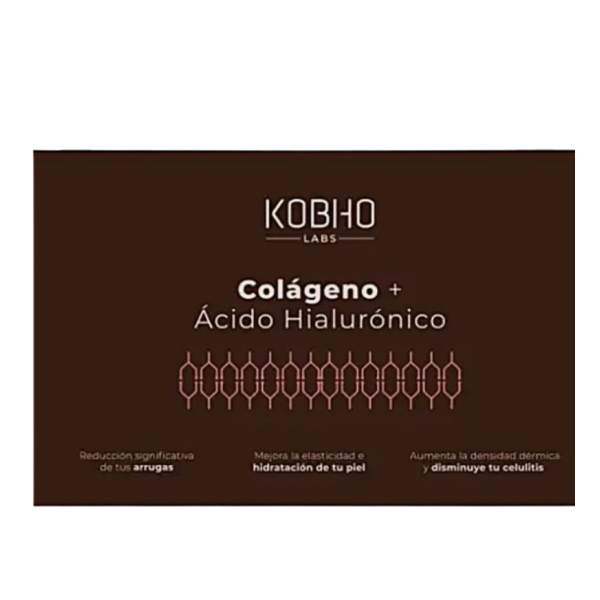Kobho Duplo Colágeno + Ácido Hyaluronico 2x20 Viales