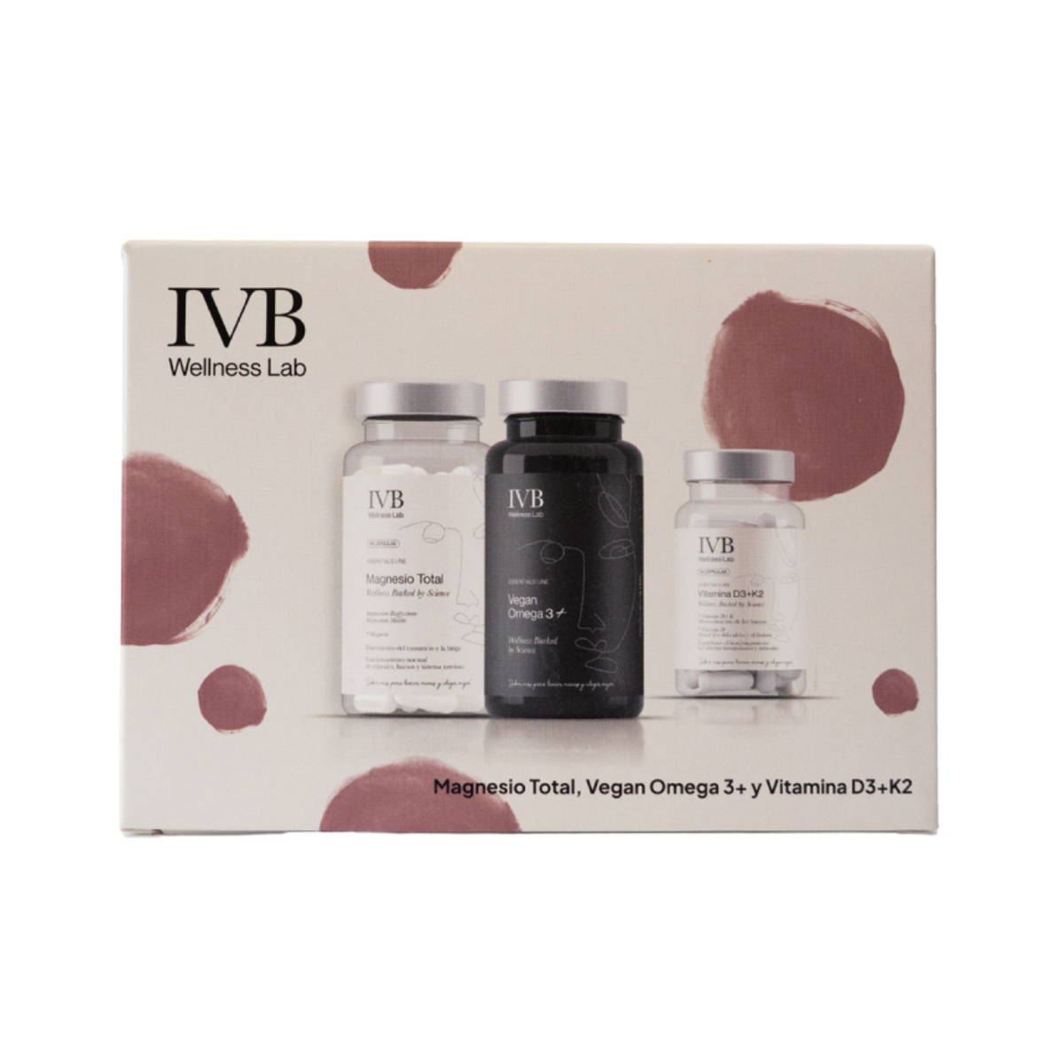 IVB Pack Esenciales – Magnesio Total + Vegan...