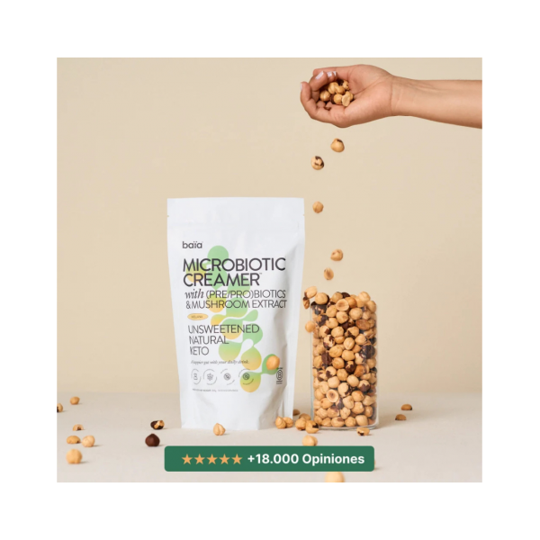 Microbiotic Creamer Avellana 300g Baïa Food
