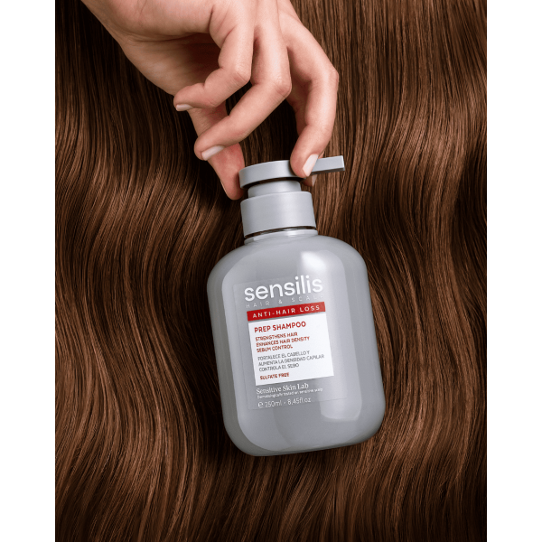 SENSILIS HAIR & SCALP PREP SHAMPOO 250 ml – Limpieza, Densidad y Equilibrio del Cuero Cabelludo