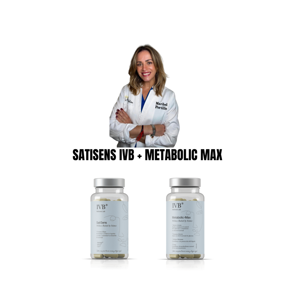 COMBO PERDIDA DE PESO II METABOLIC-MAX Y SATISENS