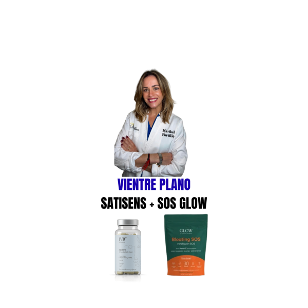 Combo suplementos vientre plano ANX Y SOS GLOW 2