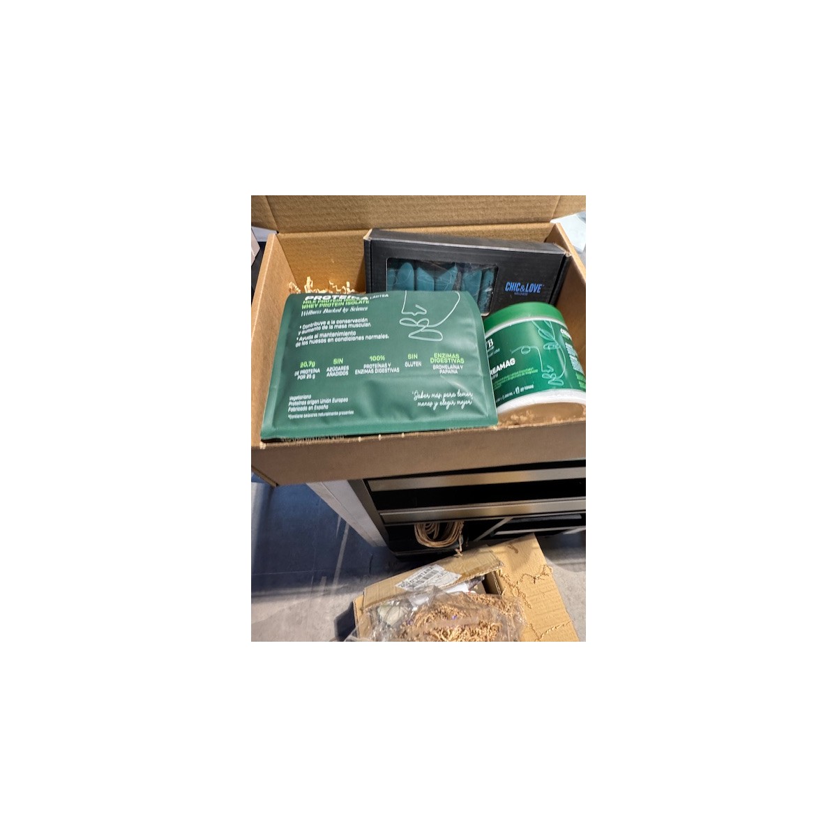 Cajita + Relleno para Regalos