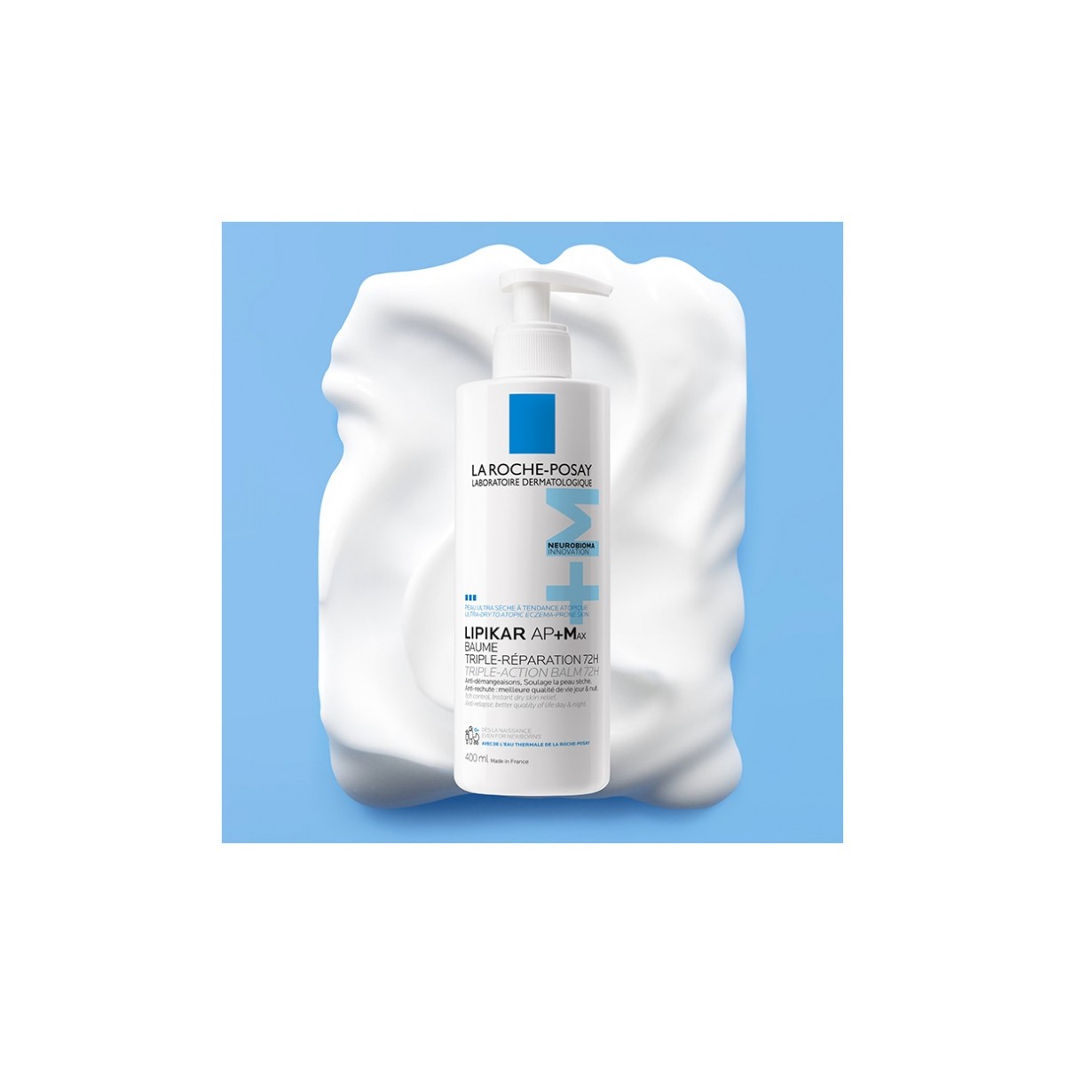 Lipikar AP+ Max Bálsamo Triple Reparador 400ml