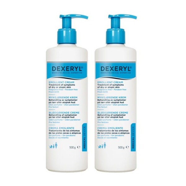 DUPLO DEXERYL CREMA EMOLIENTE 2 X 500ML