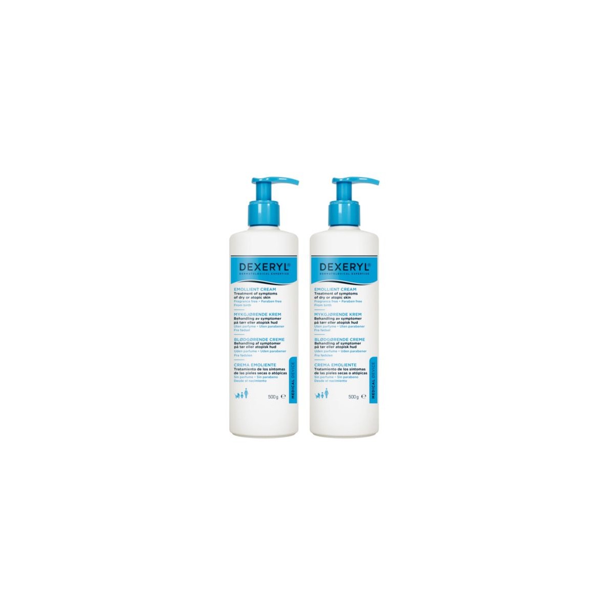DUPLO DEXERYL CREMA EMOLIENTE 2 X 500ML