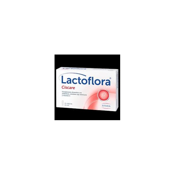 LACTOFLORA CISCARE 15 CAPSULAS