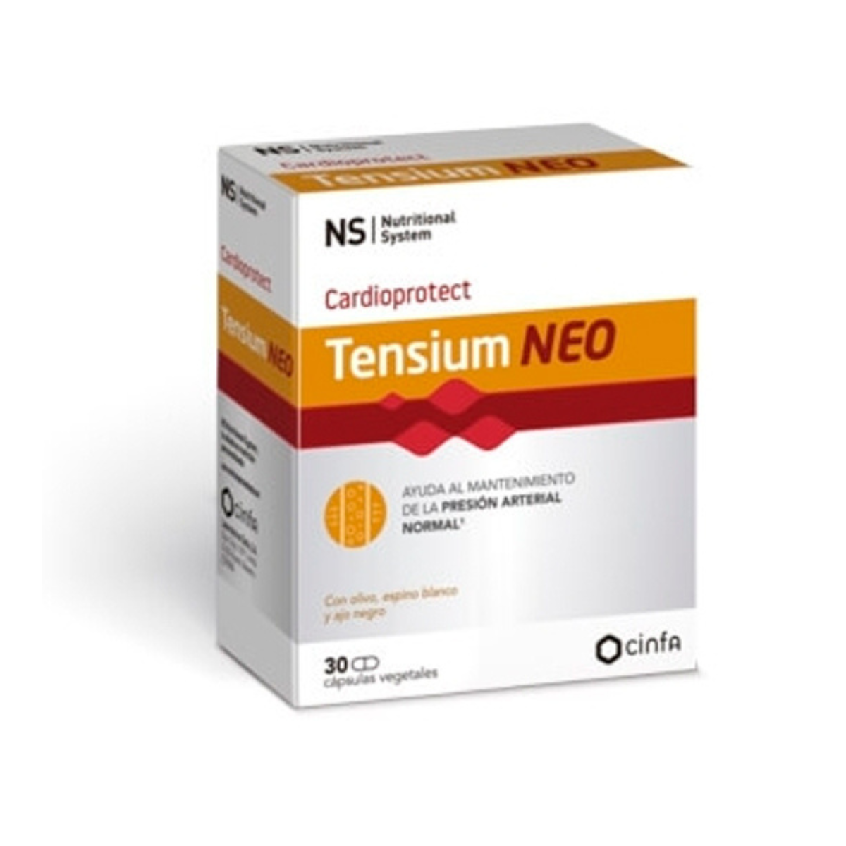 NS CARDIOPROTECT TENSIUM NEO 30 CAPSULAS