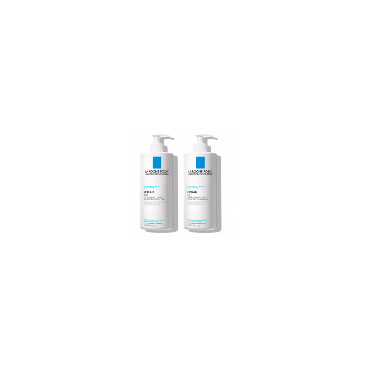 LA ROCHE POSAY LIPIKAR LECHE PACK 2 X 750ML