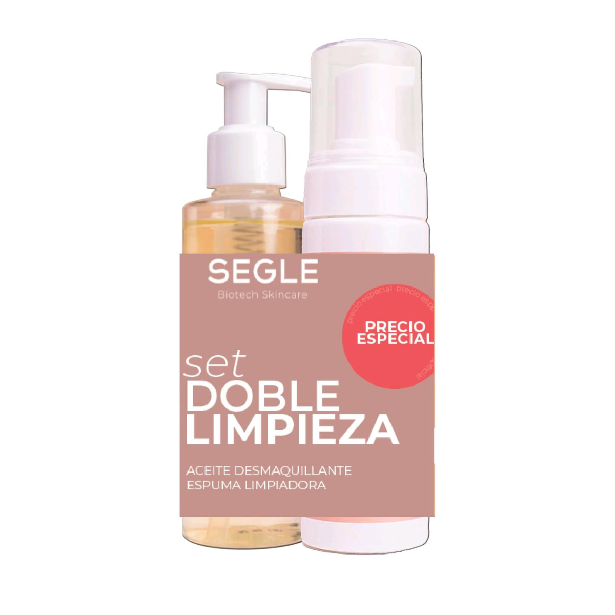 SEGLE PACK DOBLE LIMPIEZA ACEITE 150ML + ESPUMA...