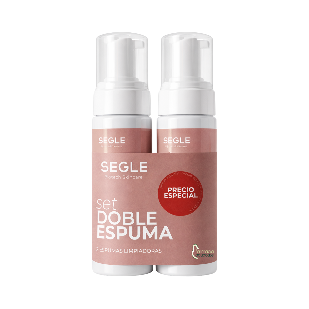 SEGLE PACK DOBLE ESPUMA LIMPIADORA FACIAL...