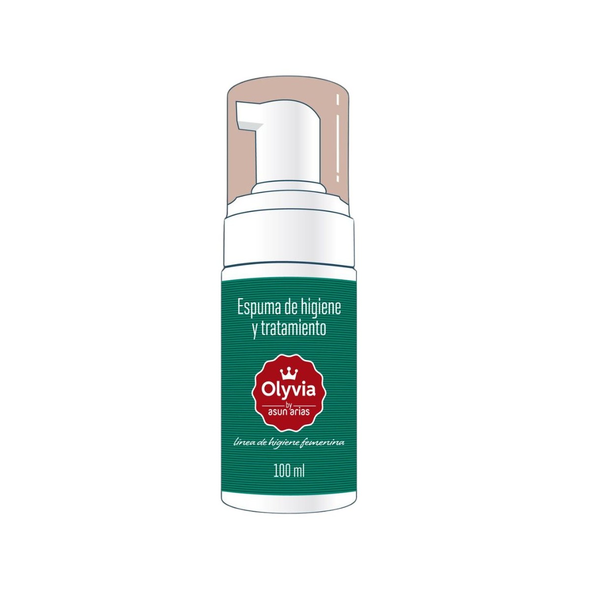 Espuma de higiene y tratamiento vaginal Olyvia