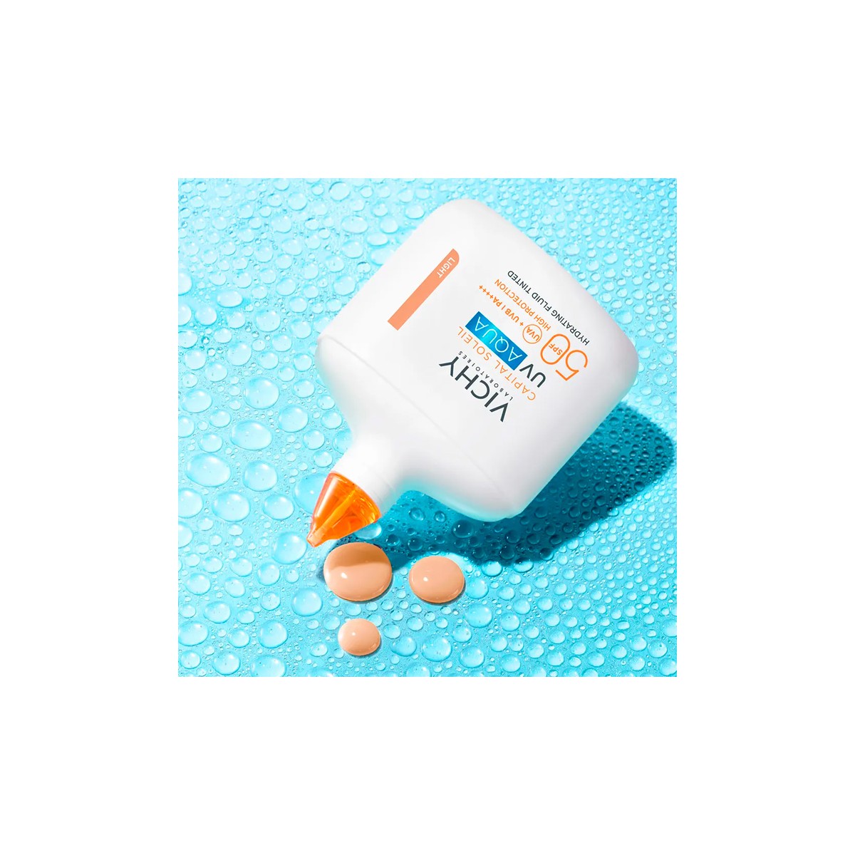 CAPITAL SOLEIL UV AQUA FLUIDO TONO CLARO SPF...