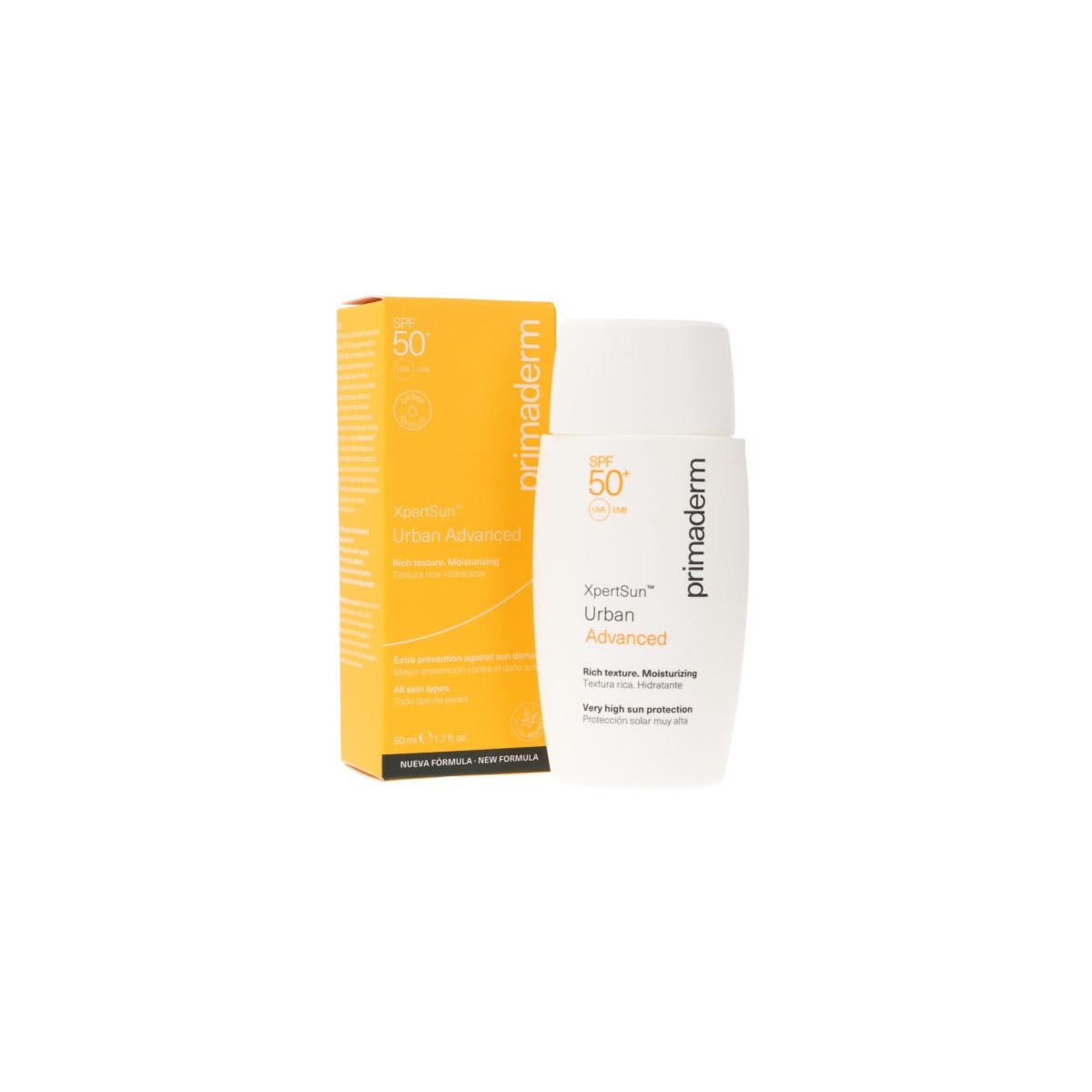 PRIMADERM XPERTSUN URBAN ADVANCED TEXTURA RICA...