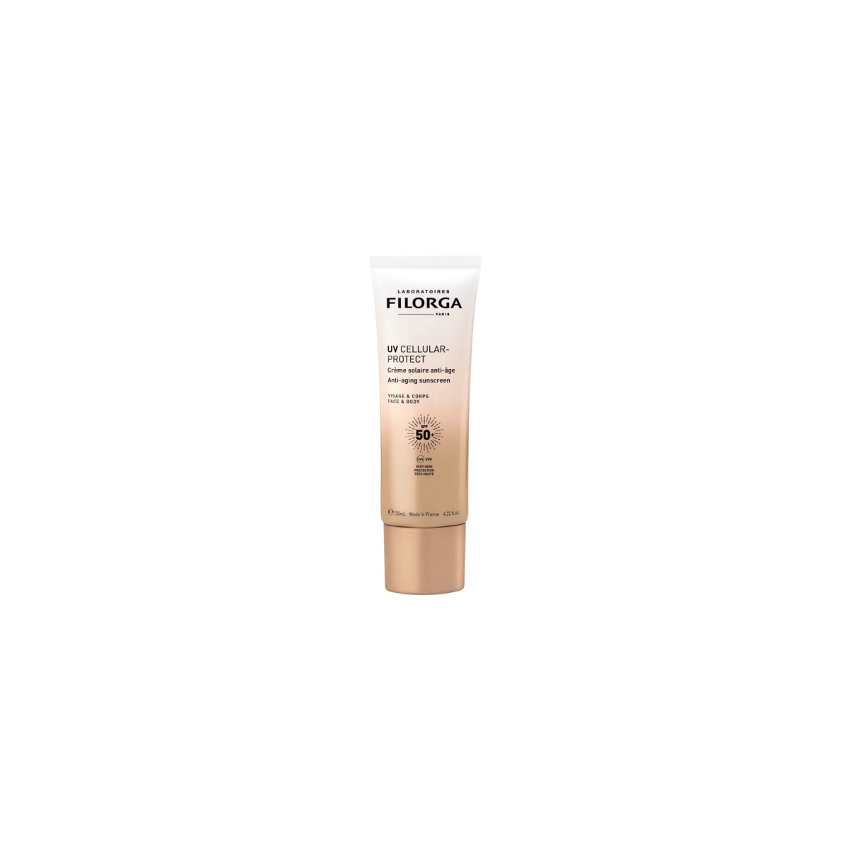 FILORGA UV CELL PROT FACE Y BODY TUBE 125ML
