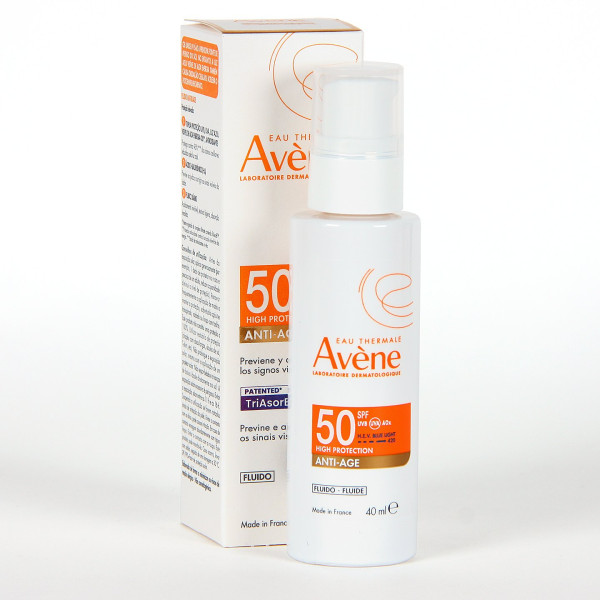 Avène Solar Fluido Antiedad SPF50 40 ml
