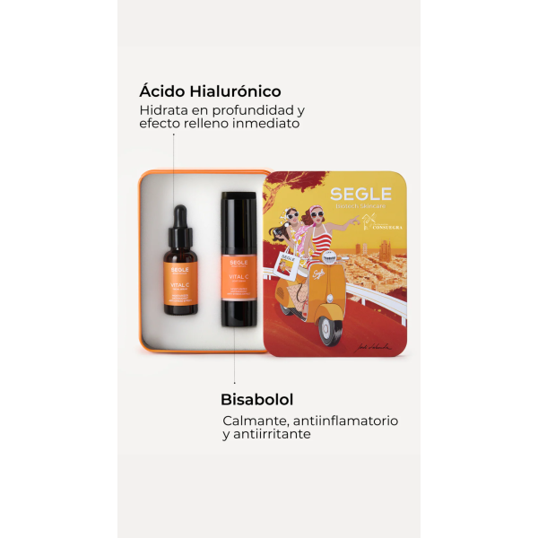 SEGLE Cofre Luminosidad Vital C Edición Jordi Labanda 2 x 30 ml