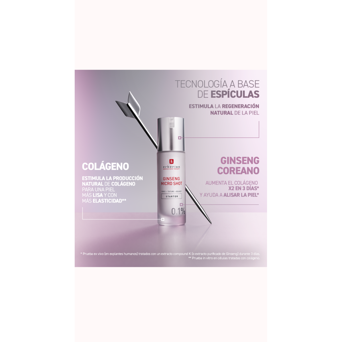 ERBORIAN Ginseng Micro Shot Starter