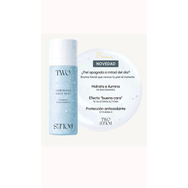 TWO POLES LUMINOUS FACE MIST 80 ML