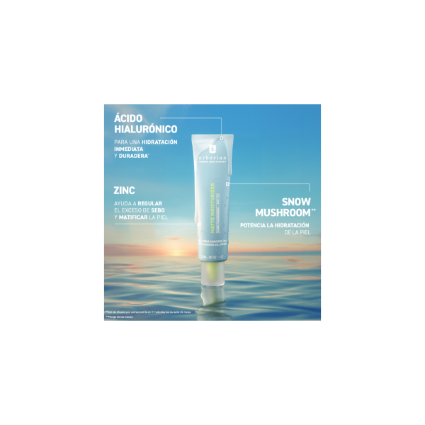ERBORIAN Matte Moisturizer 50 ml – Gel-crema hidratante... 2