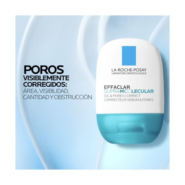 La Roche-Posay Effaclar Supramolecular Gel Matificante 40 ml – Corrector de sebo y poros