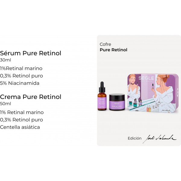 SEGLE Cofre Pure Retinol Jordi Labanda