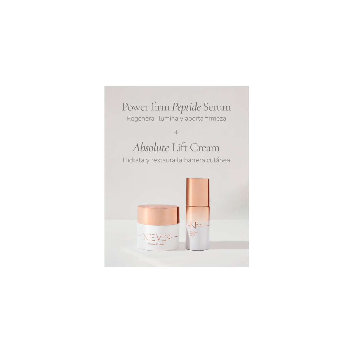 COFRE NIEVES ALVAREZ SERUM + CREMA