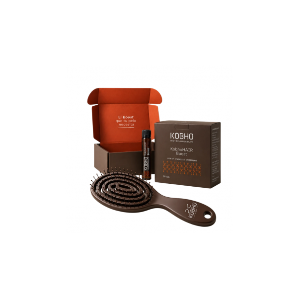 KOBHO Hair Boost 20 Viales + Cepillo