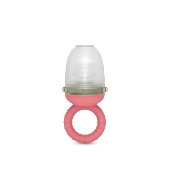 SUAVINEX ALIMENTADOR ANTIAHOGO SILICONA ROSA