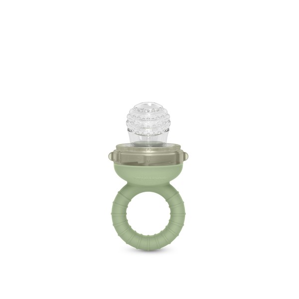 SUAVINEX Alimentador Antiahogo de Silicona para Bebé +6M VERDE