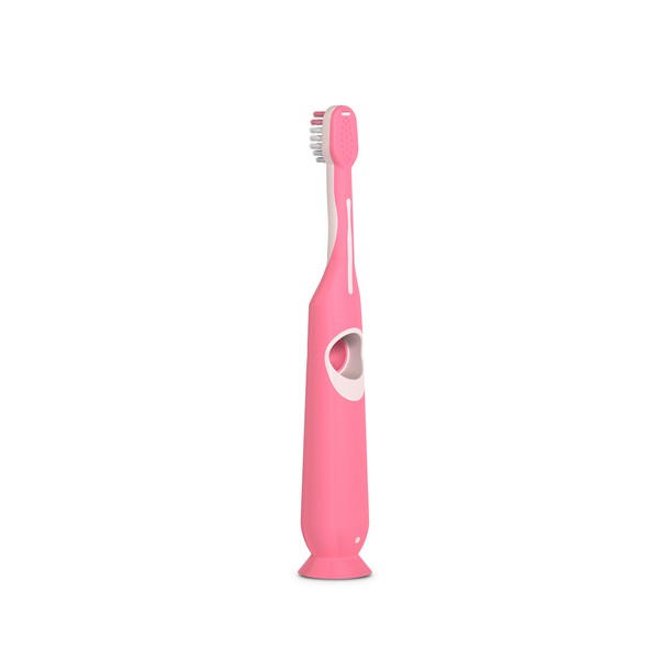 SUAVINEX Cepillo de dientes infantil 2 a 6 años, rosa