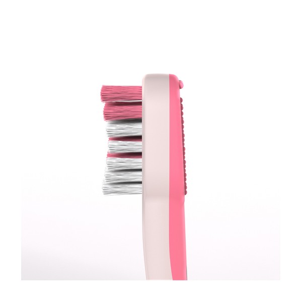 SUAVINEX Cepillo de dientes infantil 2 a 6 años, rosa