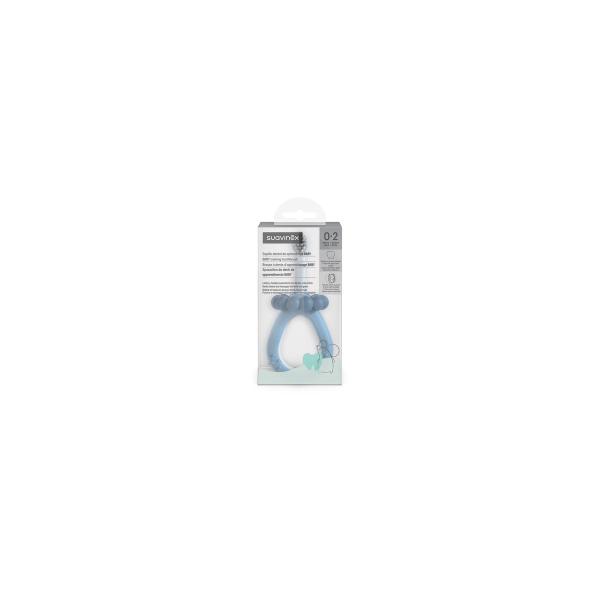 Suavinex Cepillo de Dientes para Bebé 0 a 2...
