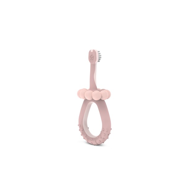SUAVINEX Cepillo de dientes para bebé 0 a 2 años, rosa