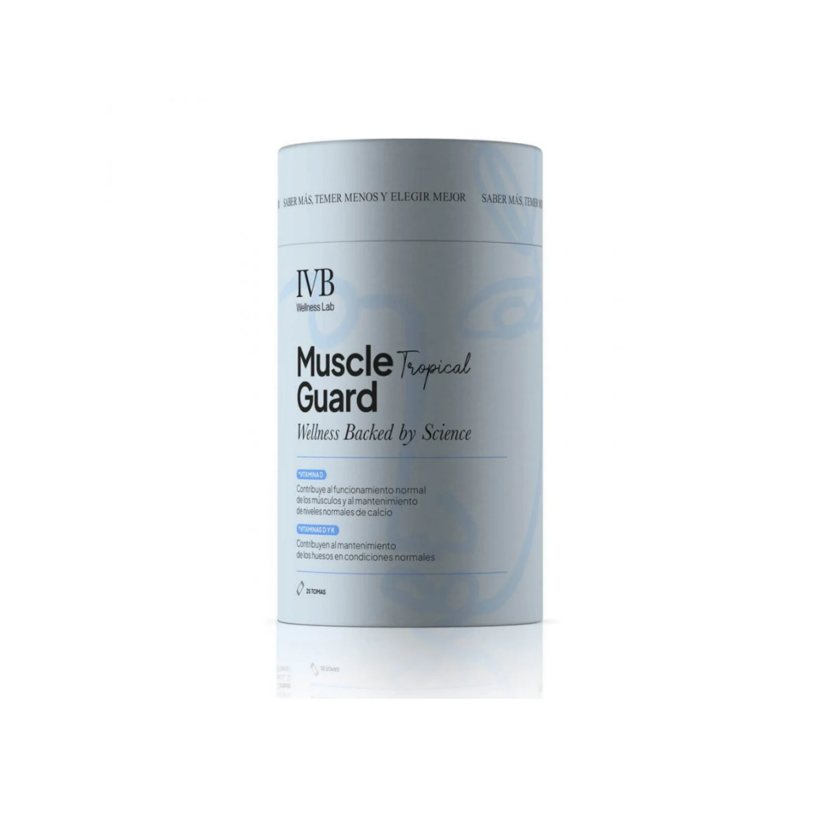 IVB WELLNESS MUSCLE GUARD SABOR TROPICAL 25 TOMAS